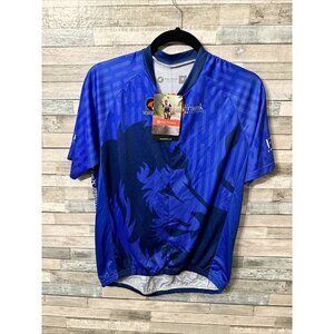 Pactimo Men’s cycling Jersey blue size medium